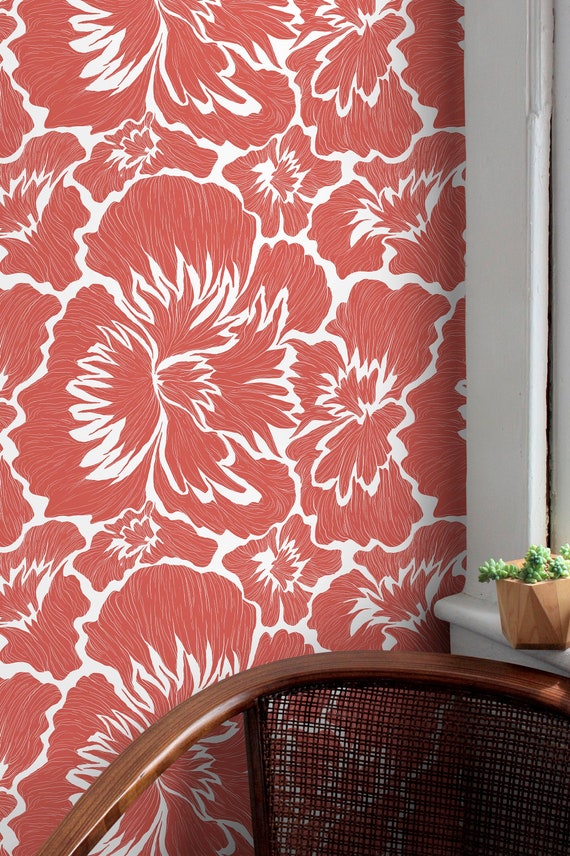 Floral Wallpaper  70 Designs incl Vintage Modern  Dark  Bobbi Beck