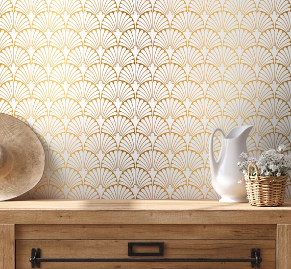 1roll Gold Contact Paper Gold Metallic Peel And Stick Wallpaper