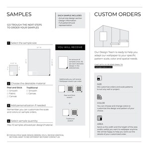 Scandinavian Minimalist Beige & White Wallpaper - D324 image 10