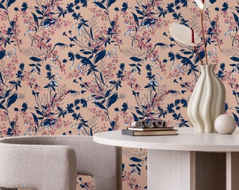 英国H&R Johnson 150角タイル 23枚セット　花柄 ピンク×ブルー il_340x270.6888867188_3ixm.jpg