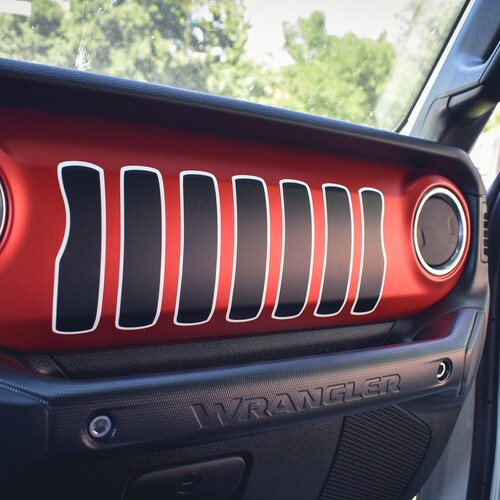 Jeep Wrangler JL Dashboard Decal Jeep Gladiator JT Accessory Etsy
