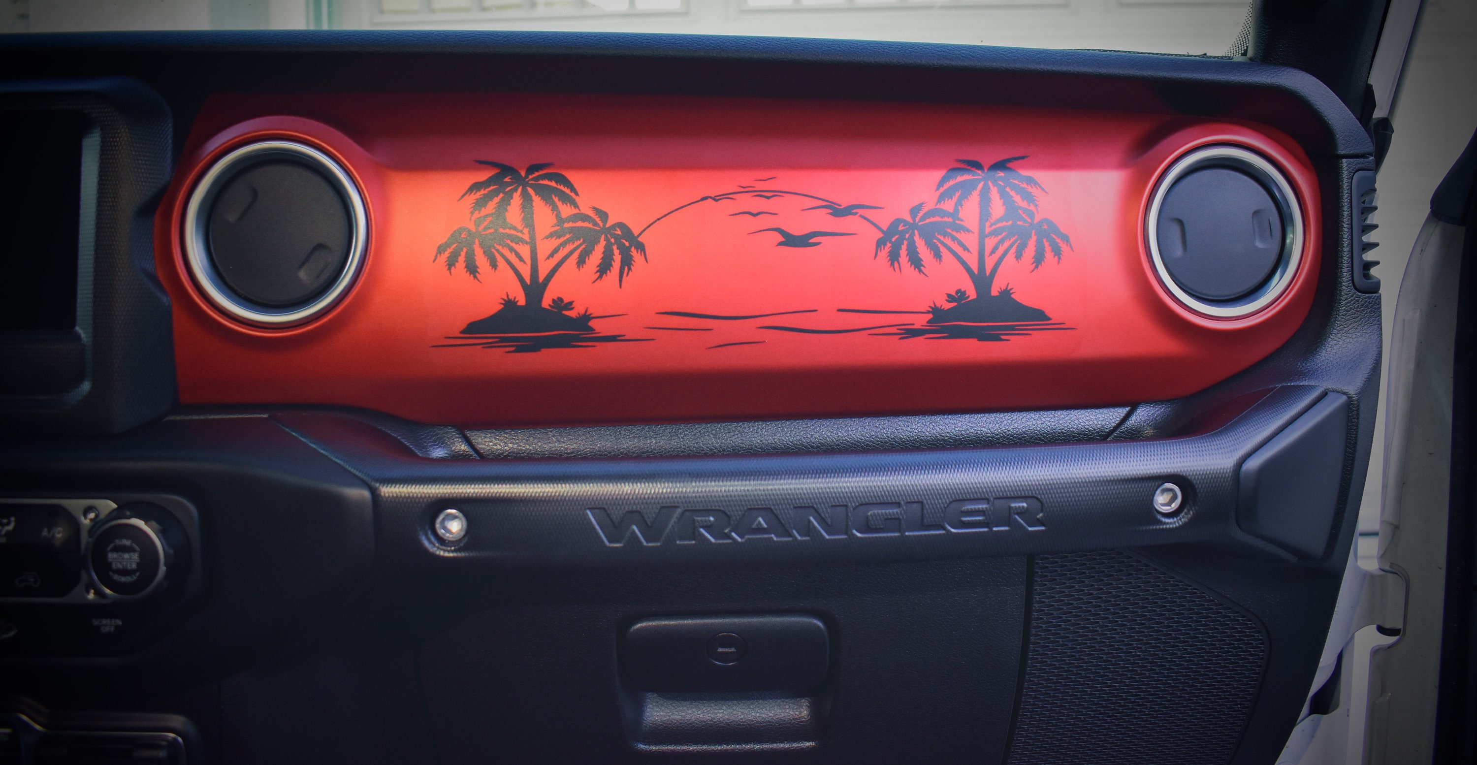 Jeep Wrangler JL Dashboard Decal Jeep Gladiator JT Accessory Etsy