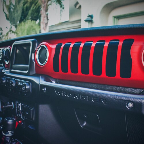 Jeep Wrangler JL Dashboard Decal Jeep Gladiator JT Accessory Etsy