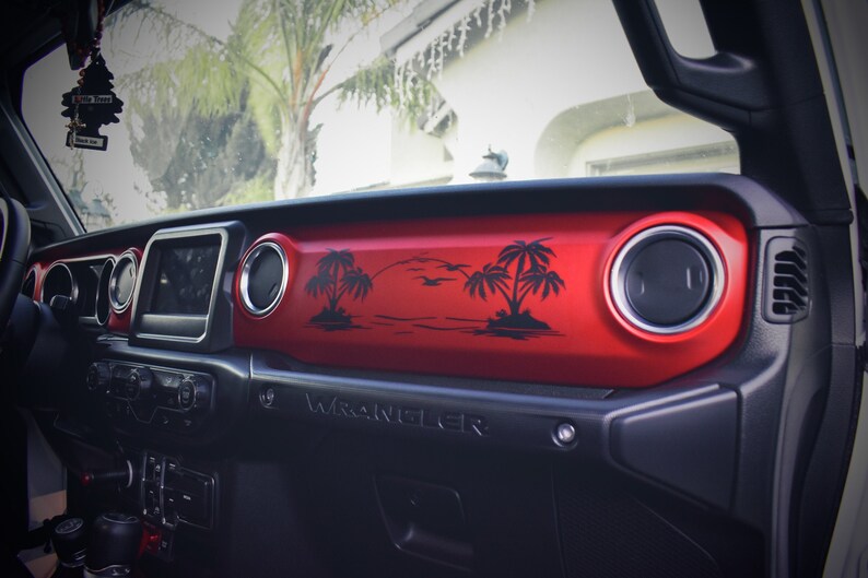 Jeep Wrangler JL Dashboard Decal Jeep Gladiator JT Accessory Etsy