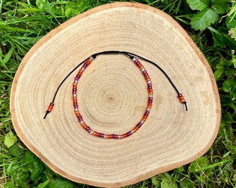Hephaestus Devotional Beaded Bracelet / Greek Mythology Series