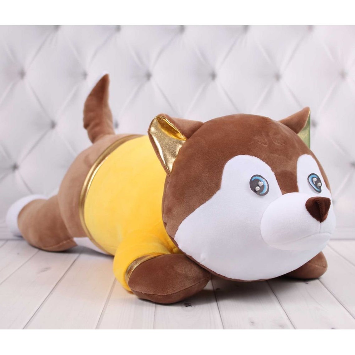 Alaskan malamute/husky plush toy dog big stuffed toy dog Etsy