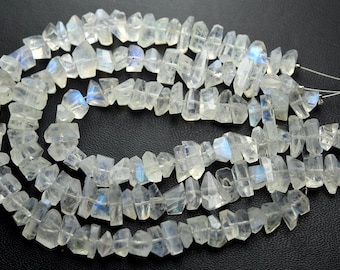 AAA AAA Grade Natural Gemstone Blue Flash Stone 15strand Natural Rainbow Moonstone Leaser Cut Faceted Nuggets Shape Beads 10-15mm