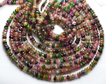 Perline Di Tormalina Nera Naturale Grezza Forata, Pietre - Foto 6