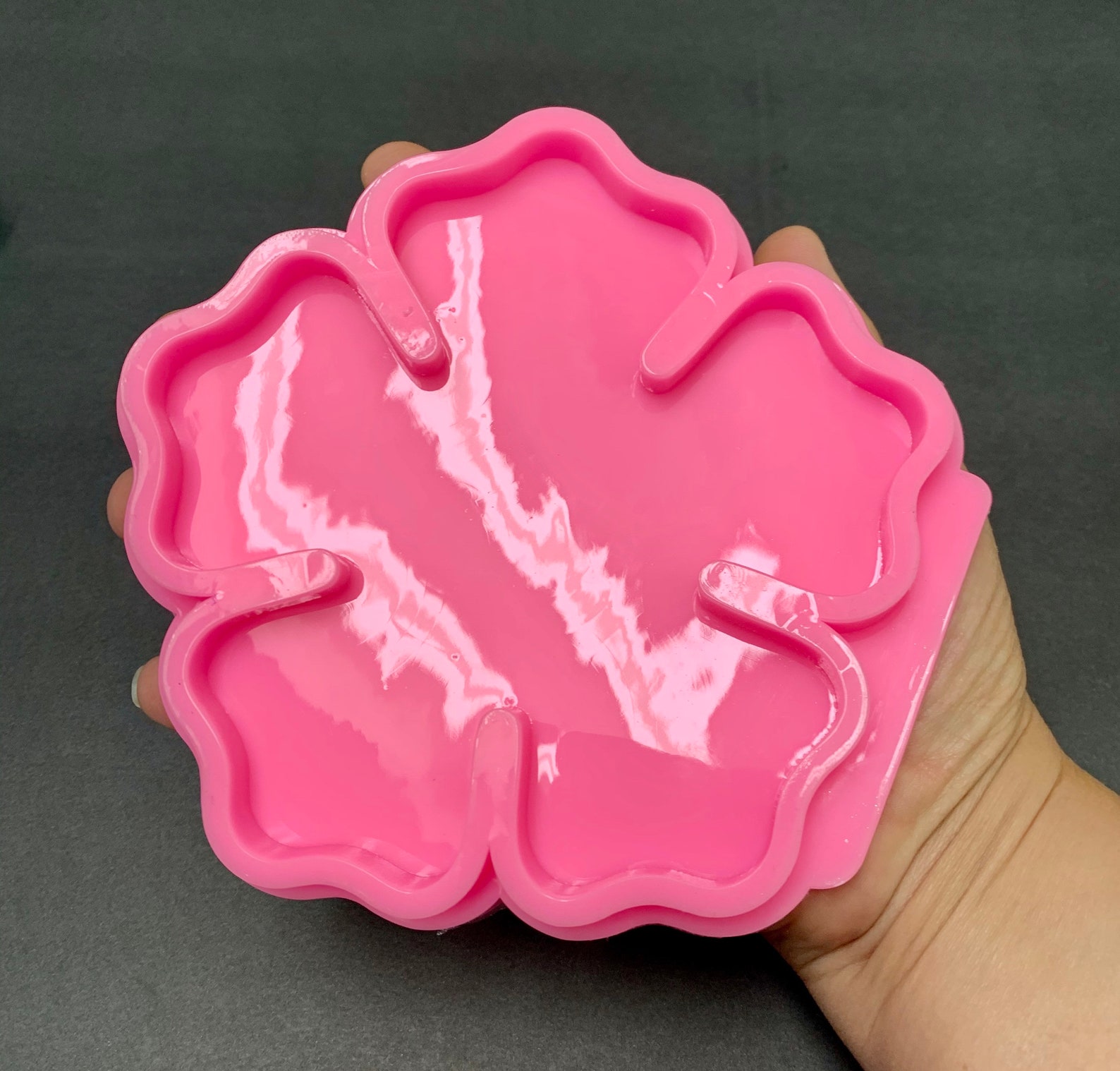 Silicone Flower Resin Mold 5.5inch Etsy