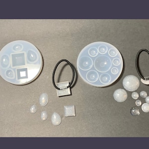Cabochon Clear Silicone Mold