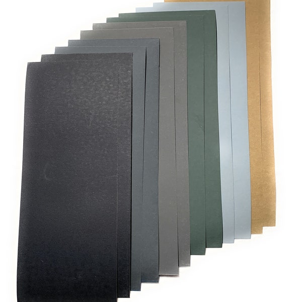 1000-10,000 Wet/Dry fine Sandpaper 2x1000,2000,3000,5000,7000,10,000 Grit. 9x3.5inch