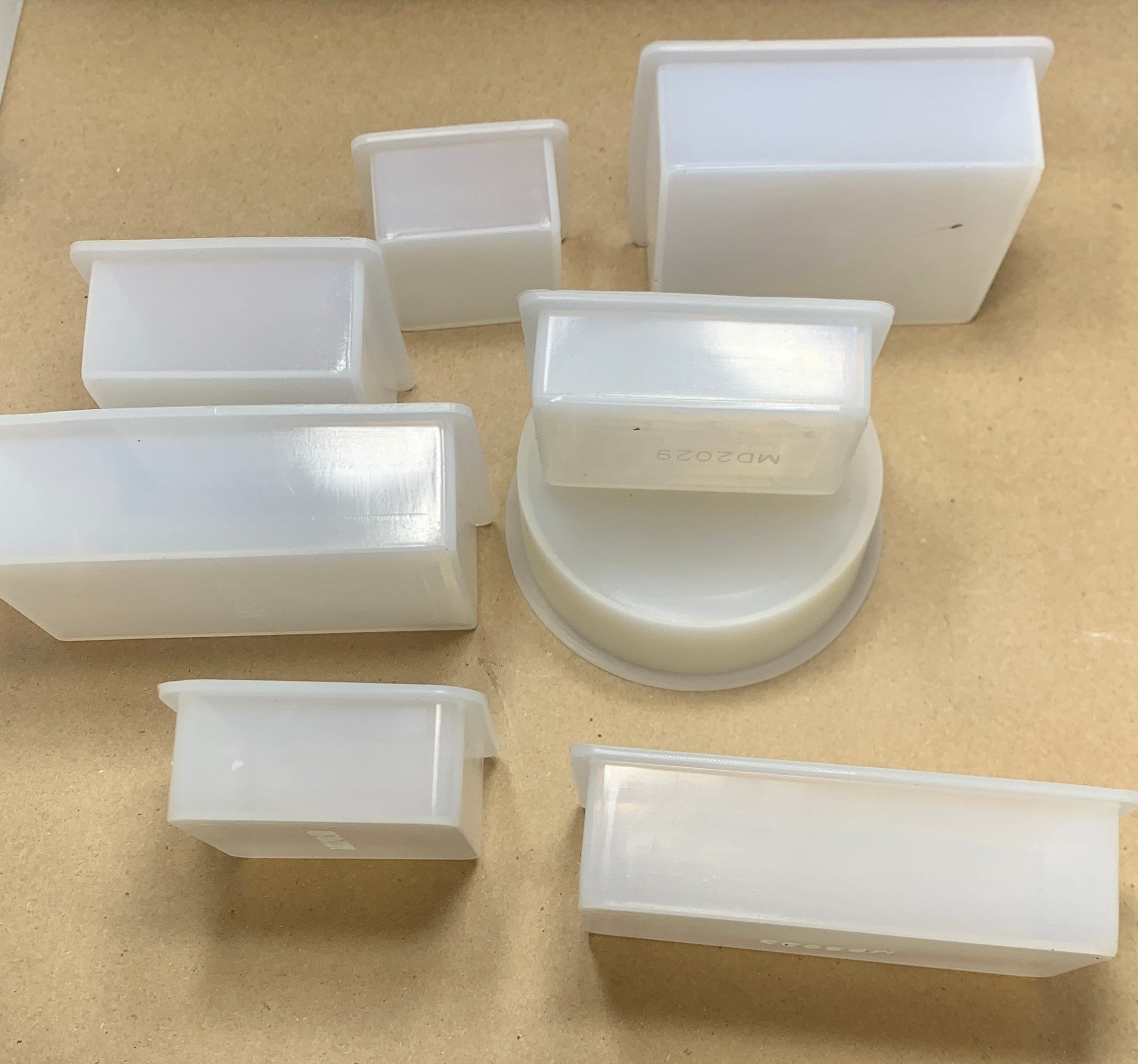 6x6x2 Deep Tray Silicone Mold For Epoxy Resin - 1 Deep Dish Mold