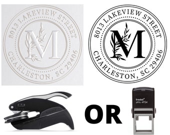Custom Embosser, Custom Address Embosser, Embossing Stamp, Address Embosser, Embosser Stamp, Embosser Seal, Monogram Embosser, Embosser