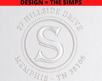 Embosser, Custom Embosser, Address Embosser, Personalized Embosser, Family Name Embosser, Return Address Seal, Embossing Seal, Name Embosser