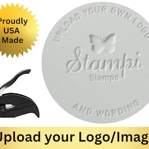 LOGO EMBOSSER Perfect for business use, upload your image today, Embosser Seal, Custom Embosser, Personalized Embosser,