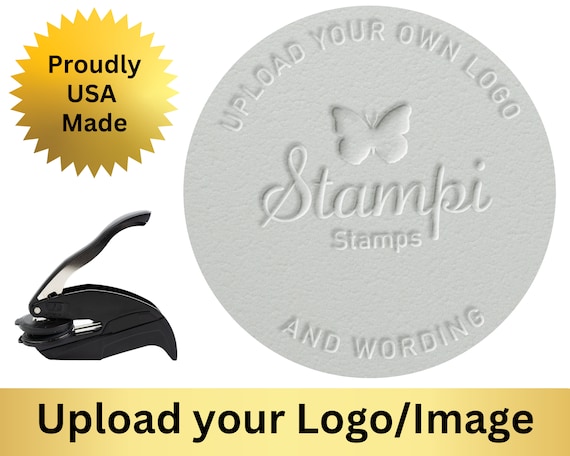 LOGO EMBOSSER Perfect for business use, upload your image today, Embosser Seal, Custom Embosser, Personalized Embosser,