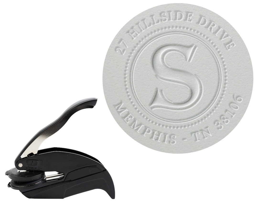 Embosser, Custom Embosser, Address Embosser, Personalized Embosser