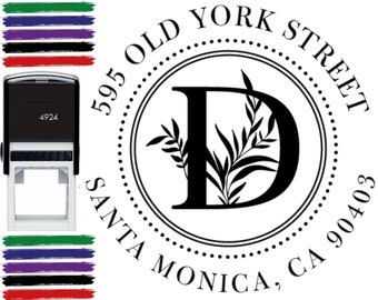 Return Address Stamp Self Inking - Choose Your Design! 5+ Designs and 5 Colors!