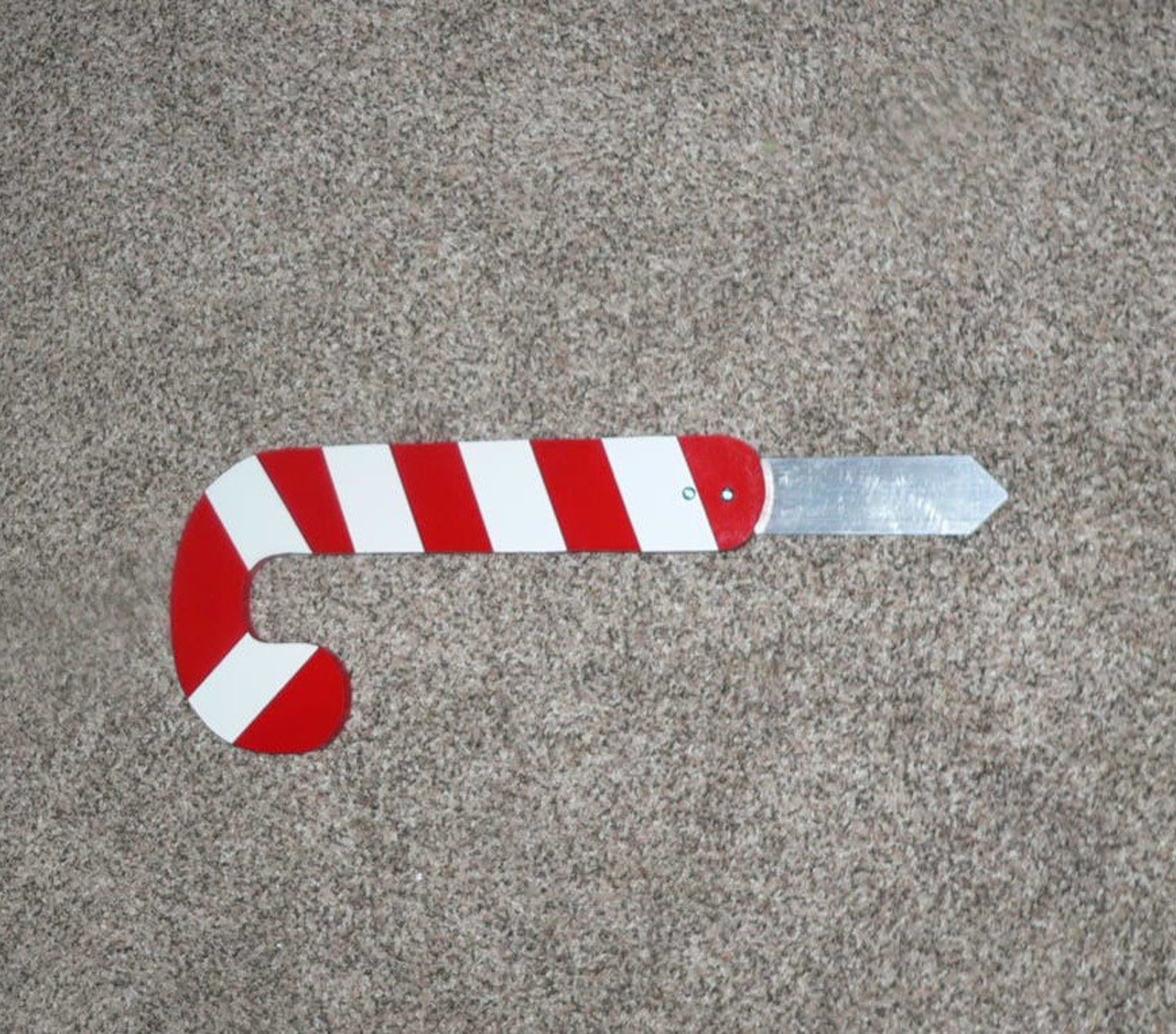 Handcrafted Candy Cane Yard Art Christmas Decoration Sets Etsy