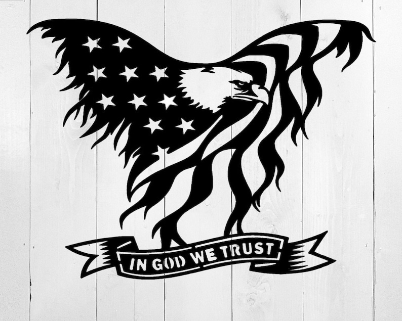 Download American eagle SVG united states flag | Etsy
