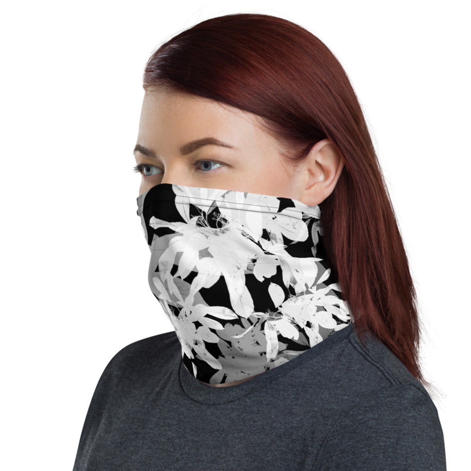 Face Mask Alternative Stylish Face Covering Tube Scarf Etsy