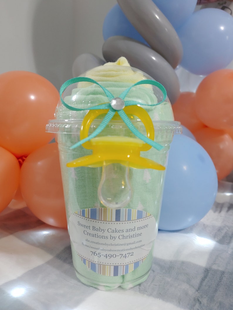 Unique Receiving Blanket and Baby Washcloth Milkshake Baby Etsy