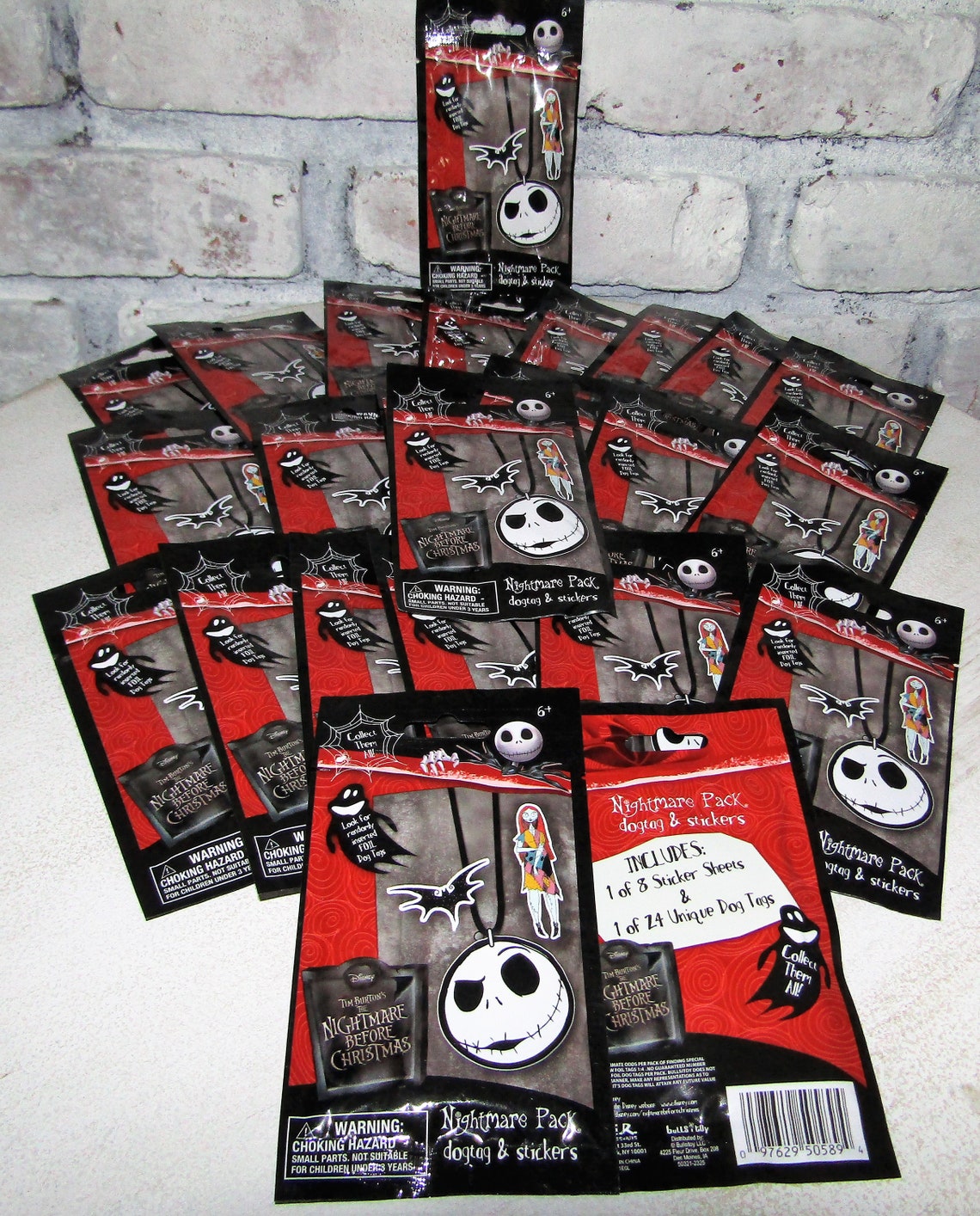 Gift for kids Nightmare Before Christmas Party Favors Gift Etsy