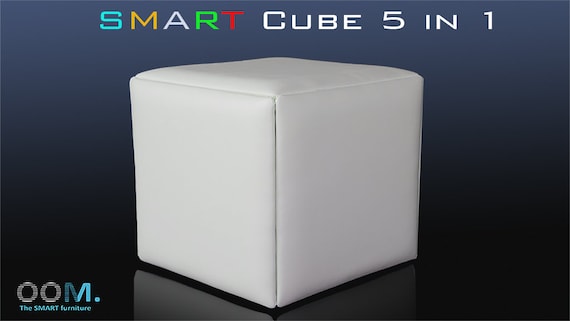 The Cube 5 in 1 transforming 1 ottoman 