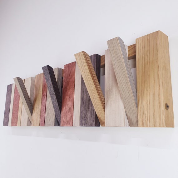Wall-mounted Organizer. Coat Rack. Multicoloured. light - Etsy