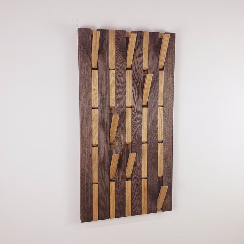 Wallmounted Organizer. Plywood Oak Etsy