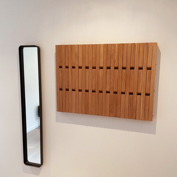 Piano Wall Mounted Organizer Oak Etsy