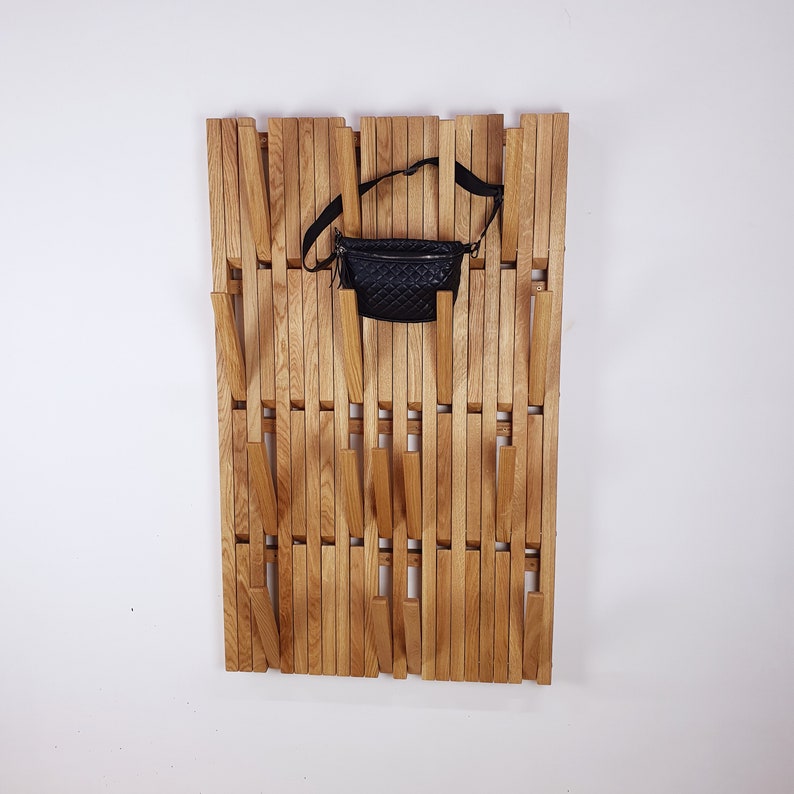 Wall Mount Organizer. Oak image 2