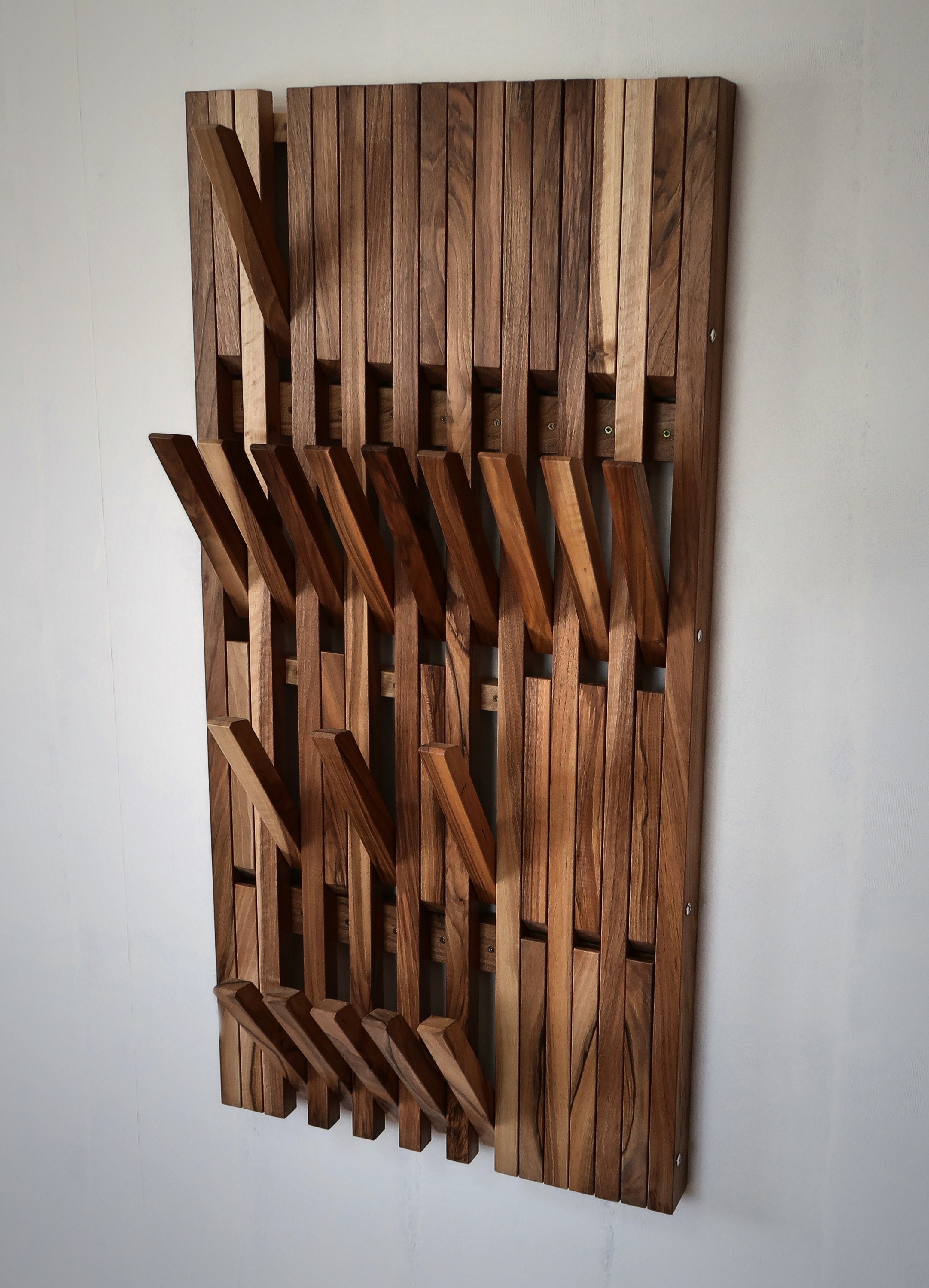 Wall Mounted Organizer. Walnut!!