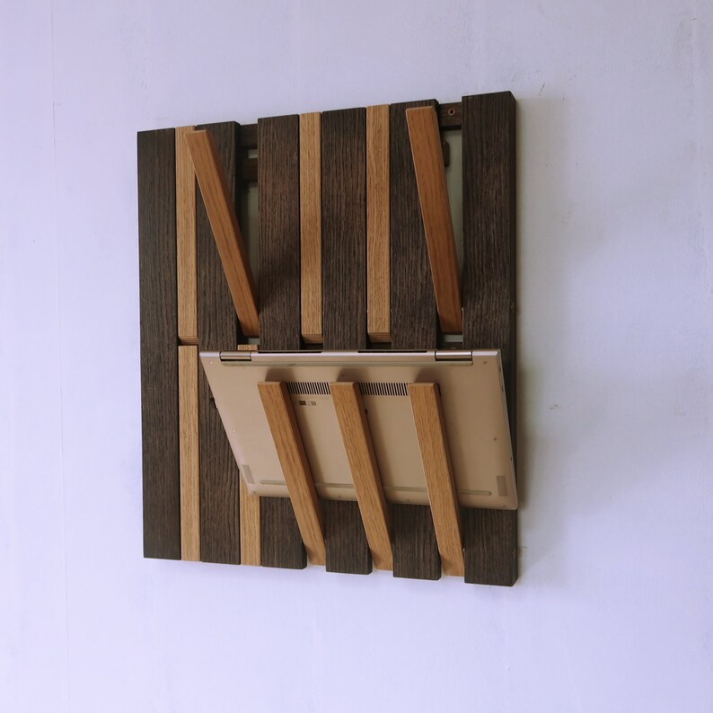 Wallmounted Organizer. Light and Dark/ Plywood Oak Etsy