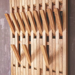 Wall Mount Organizer. Oak!!