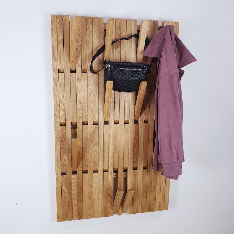 Wall Mount Organizer. Oak image 6