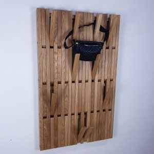 Wall Mount Organizer. Oak image 3