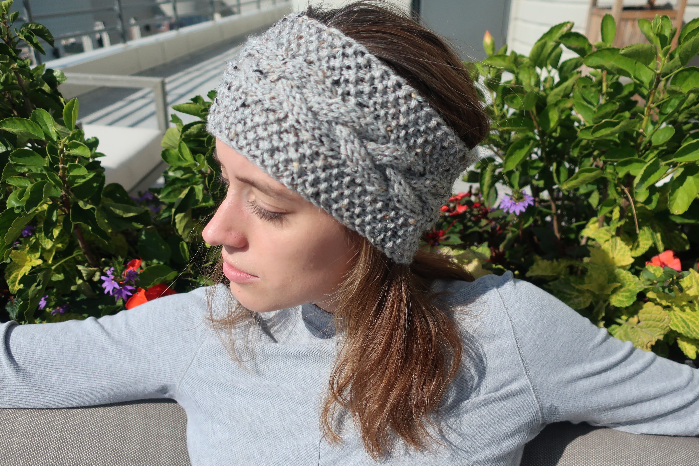 Sandstone Knit Headband Etsy