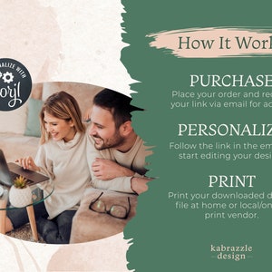 Wedding Invitation Template, Book Literary Library, Editable, Printable, DIY Invitation image 4