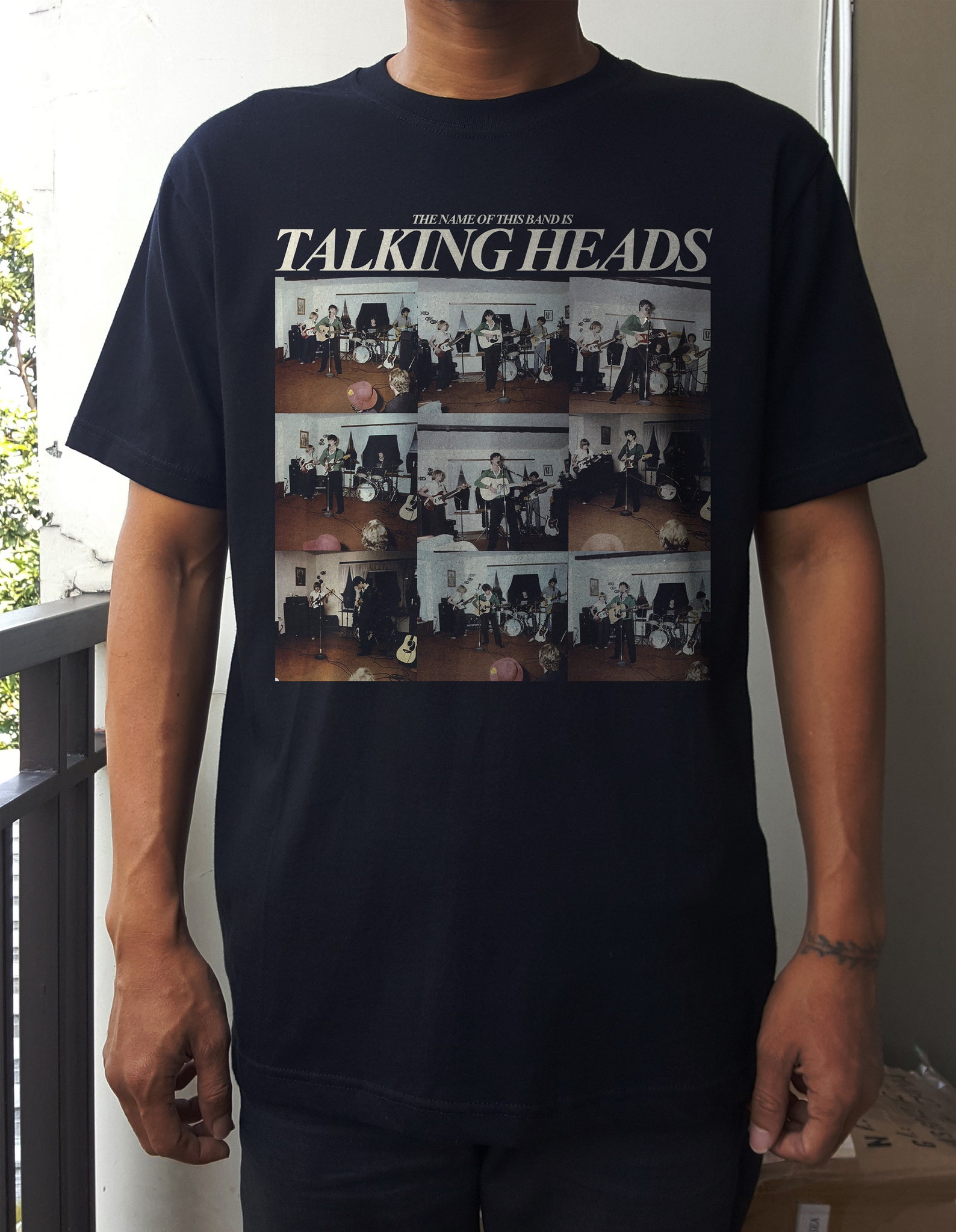 Talking heads tshirt the name of this band is talking heads Etsy