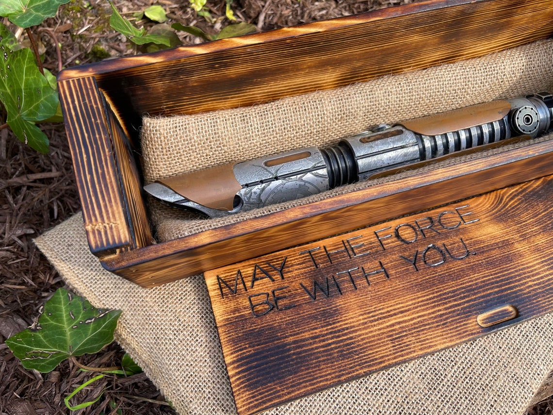 Star Wars Ancient Lightsaber Display Storage Box 1x Etsy