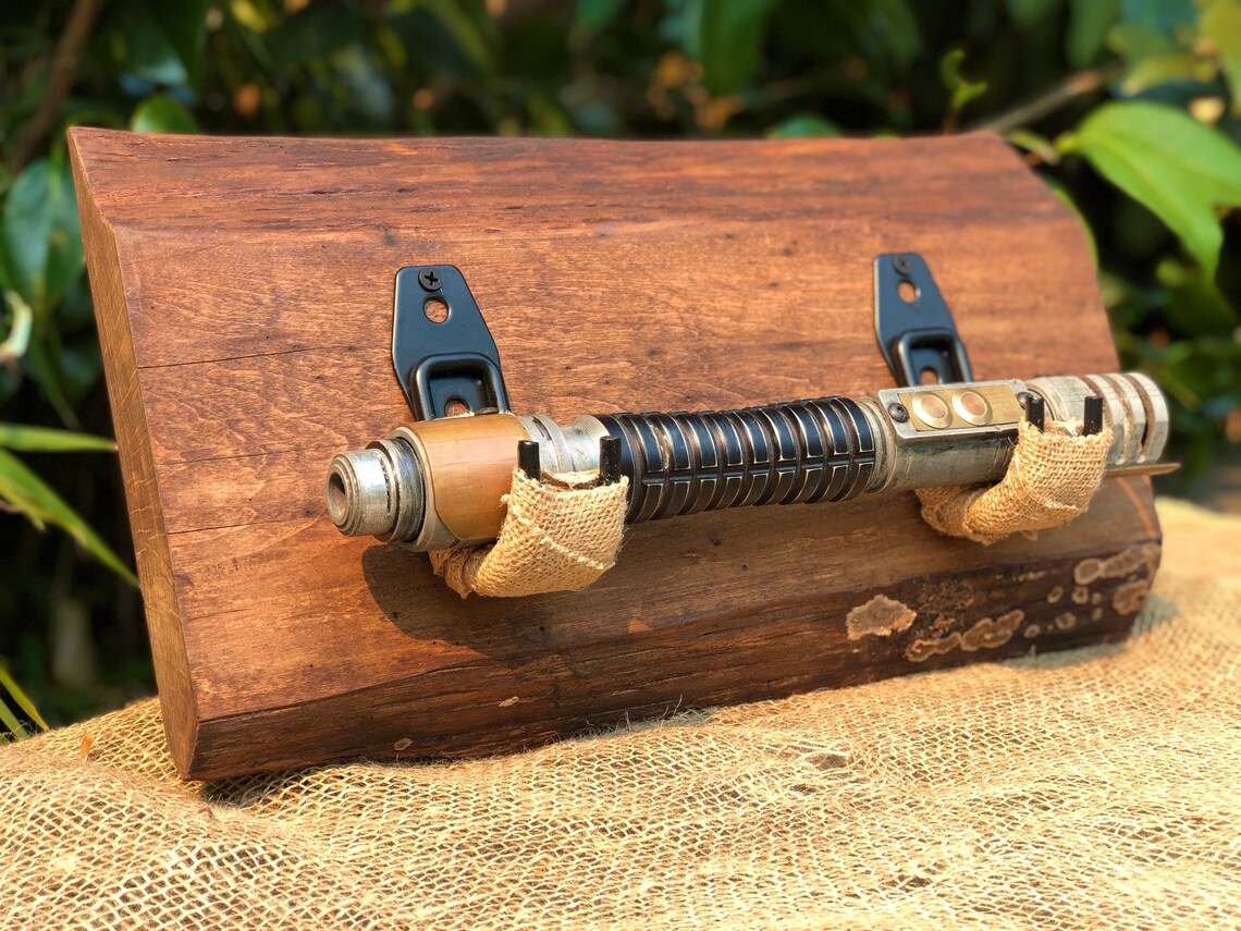 Star Wars Ancient Lightsaber wall display mount 1x Etsy