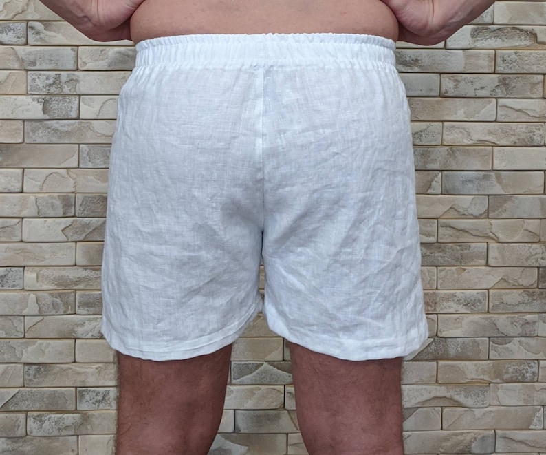 Set of 3 pcs men linen boxers / hemp linen underwear / pure Etsy