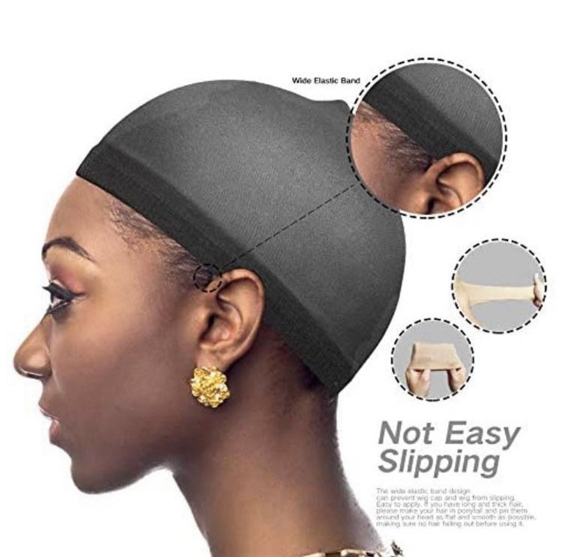 Wig Cap 2 Pieces Etsy