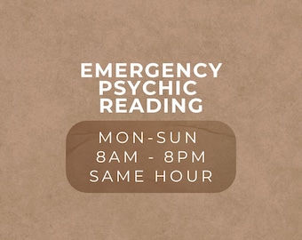 1 Question Same Hour Psychic reading