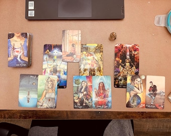 Same Hour Tarot : Love, Career, Spiritual - 1 question, 3-5 card spread
