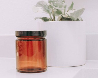 Retro Style Glass Bottle Food Storage Container Decorative Vase Paint Holder Set