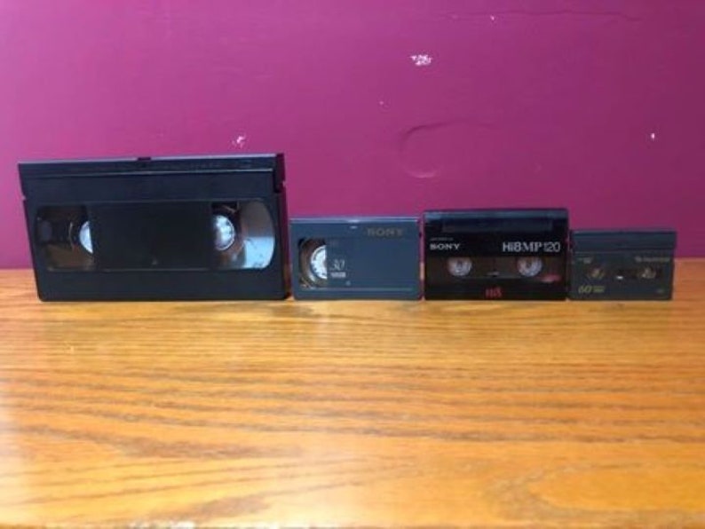 Vhs VHSC 8mm HI8 Digital8 Minidv MP4 Files Download Etsy