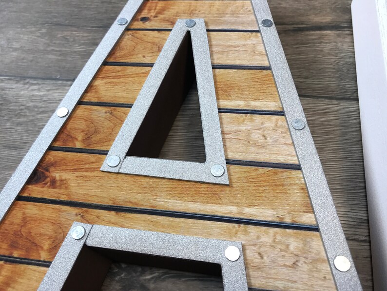 Baby Name Letters Wall Letters Custom Rustic Letters Wall Etsy