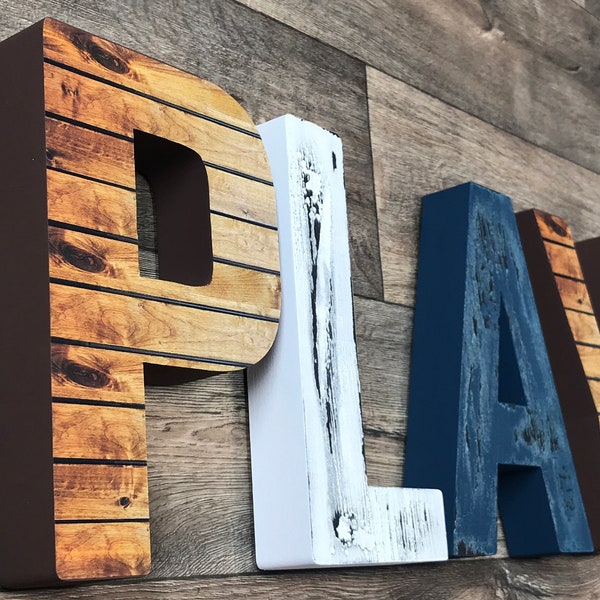 Playroom Letters Etsy